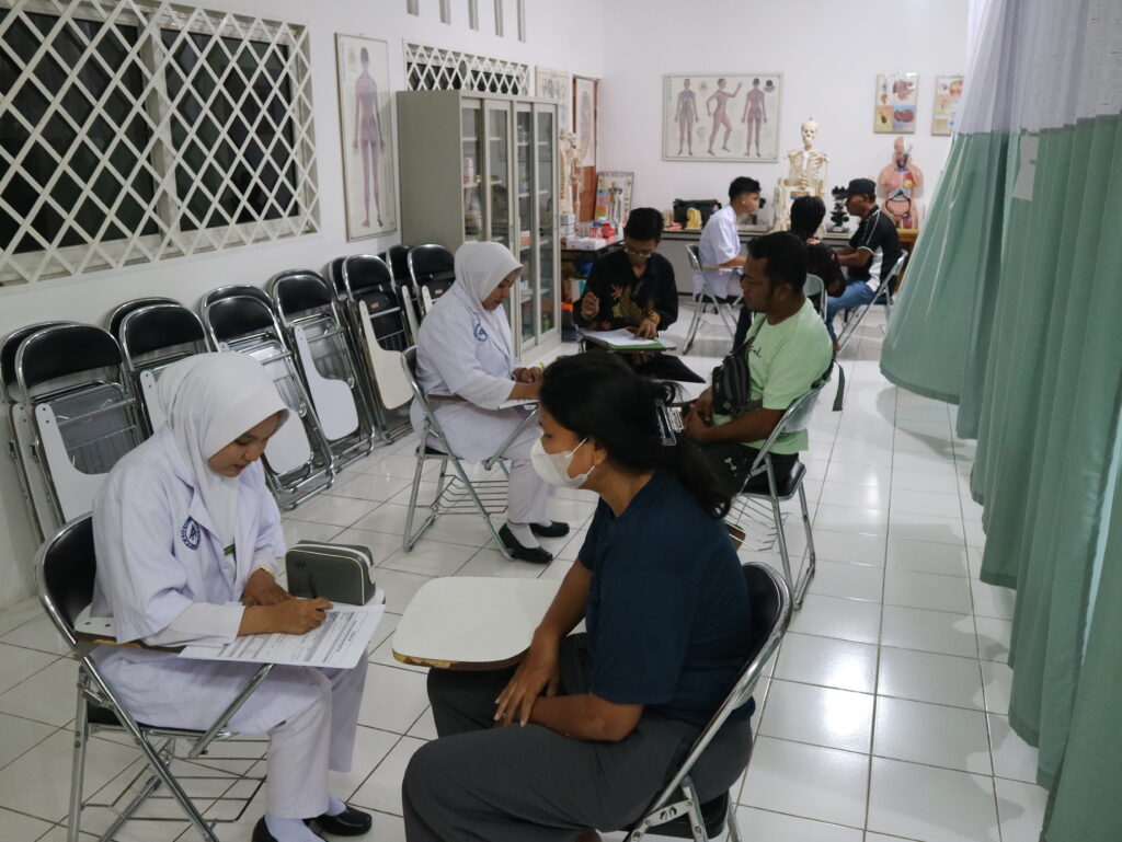 Kegiatan di kampus Akademi Akupunktur Aceh