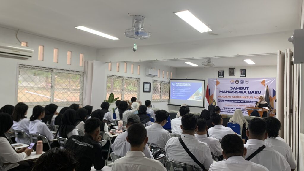 Kegiatan di kampus Akademi Akupunktur Aceh